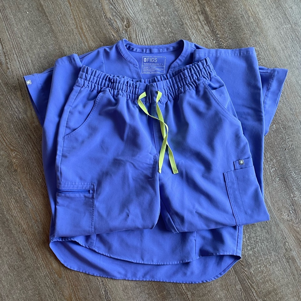 Blueberry scrub set